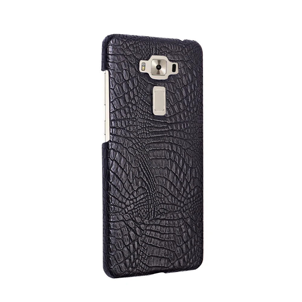 For ASUS Zenfone 3 Deluxe ZS550KL ZS550ML phone bag case Luxury Crocodile Skin PU leather Protective Case Cover |