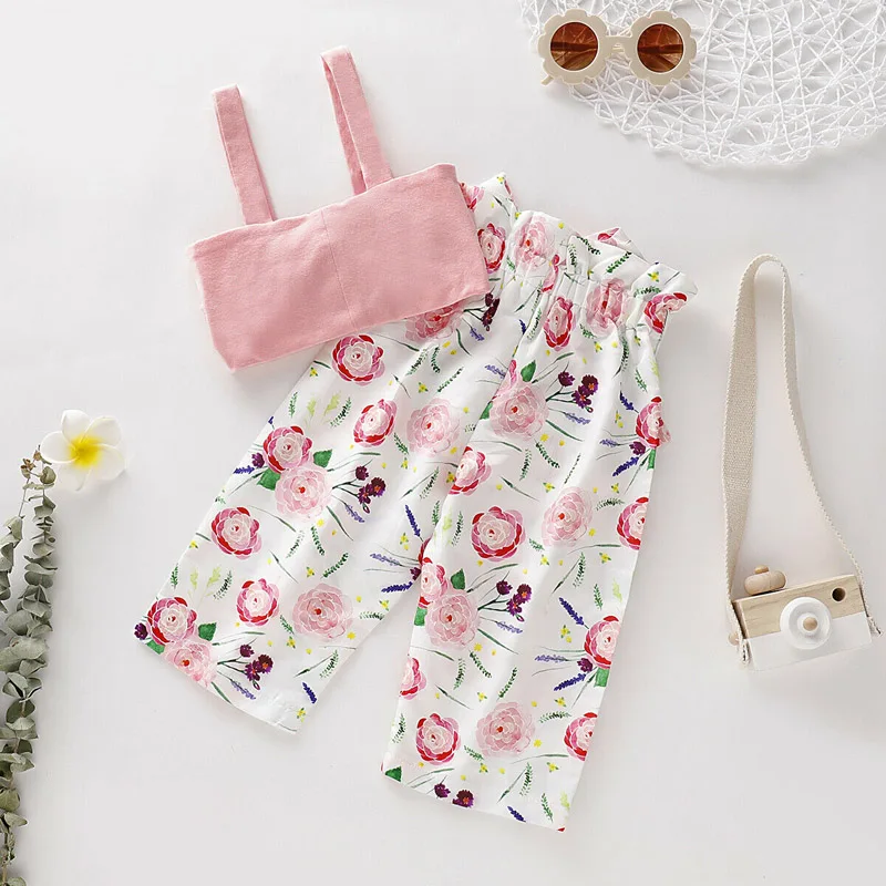 2 шт. детский жилет и брюки с широкими штанинами | Мать ребенок