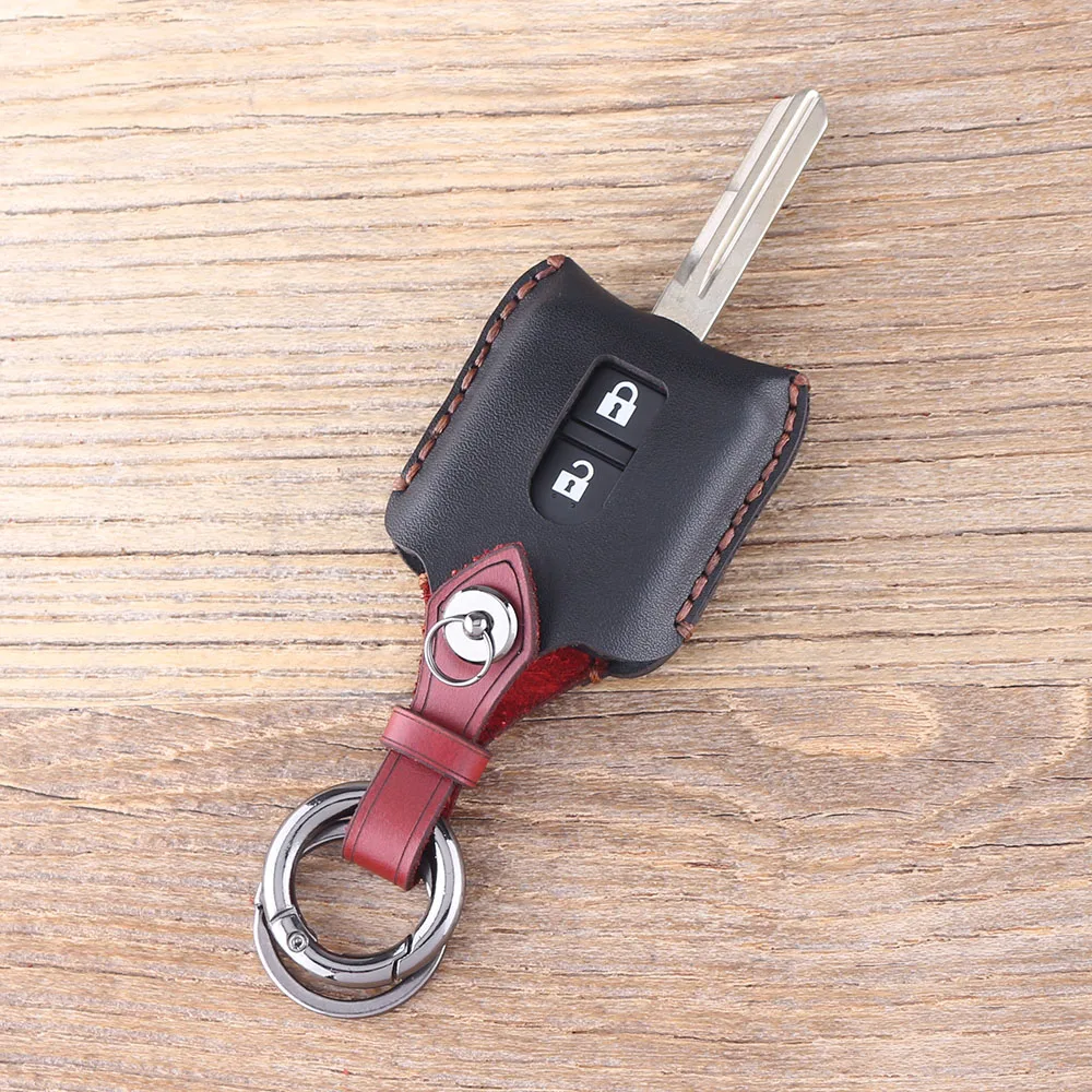 Кожаный чехол для ключей KEYYOU с дистанционным управлением брелок без ключа 2