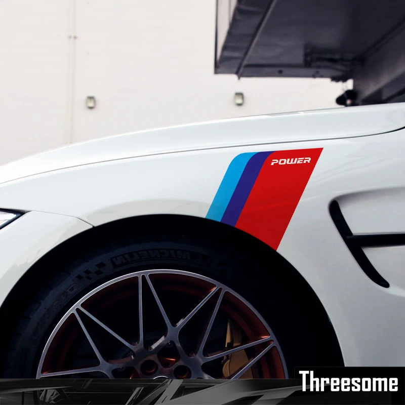 Наклейки SRXTZM для Bmw E90 E60 F30 F10 F07 F34 X1 X3 X4 X5 E70 X6 M2 M3 M5|for bmw|car bodyfender sticker |