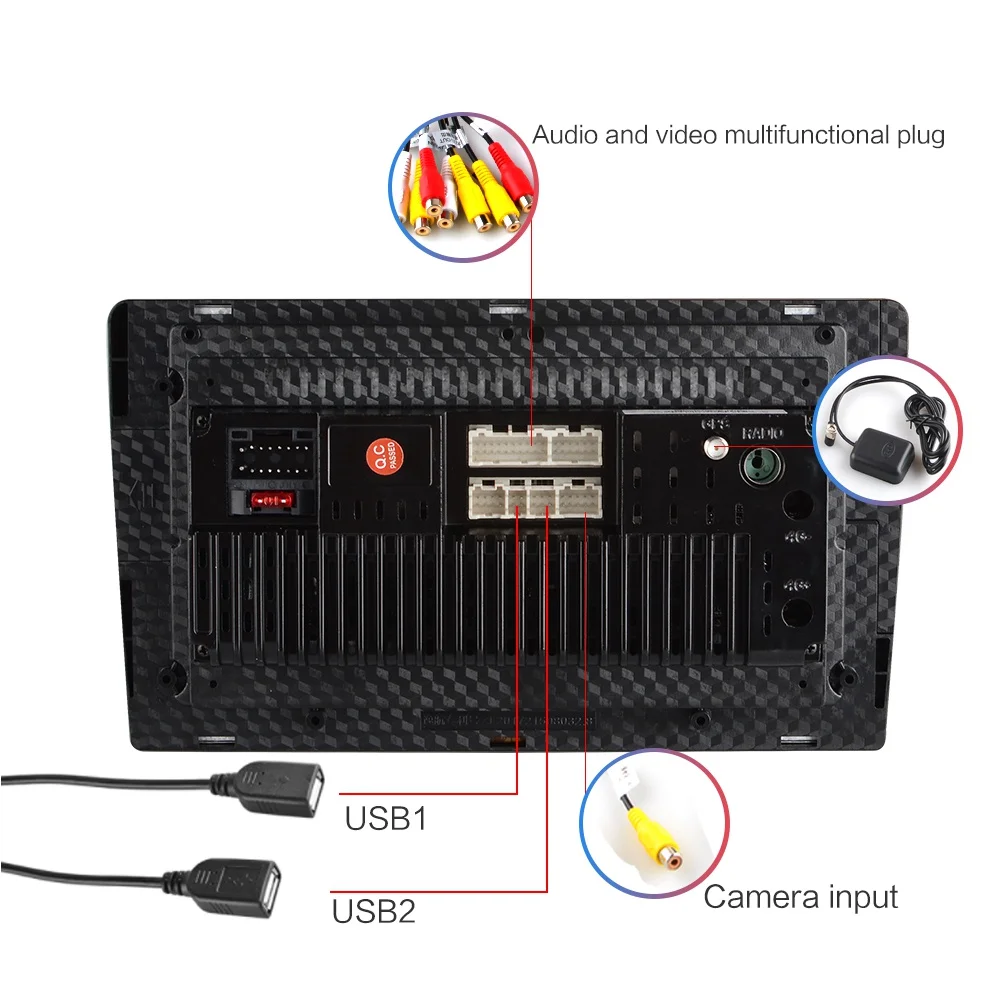 2G+ 32G " 2din Android 8,1 GO автомобильный dvd-плеер для Suzuki Swift автомобильный Радио gps навигация wifi BT плеер