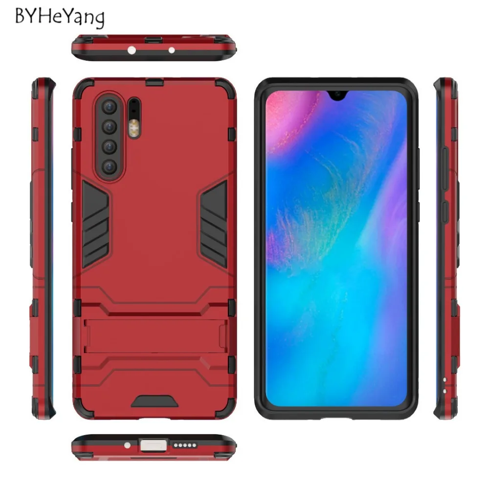 Чехол для Huawei P30 Pro чехол тонкие брони робота противоударные резиновые чехлы с