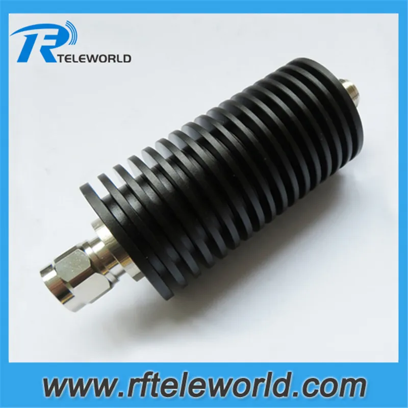 Завод DC-4GHz 50ohm 50 Вт 1db, 2db, 3db, 5db. 6db. 10dB. 15dB. 20dB. 25db, 30dB, 40dB, 50dB Высокочастотный коаксиальный аттенюатор