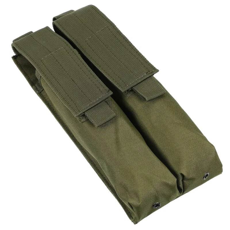 CQC Airsoft Tactical Molle Double P90 UMP Pistol Magazine Pouch Military Paintball Shooting Hunting Mag Holster Bag - Цвет: OD