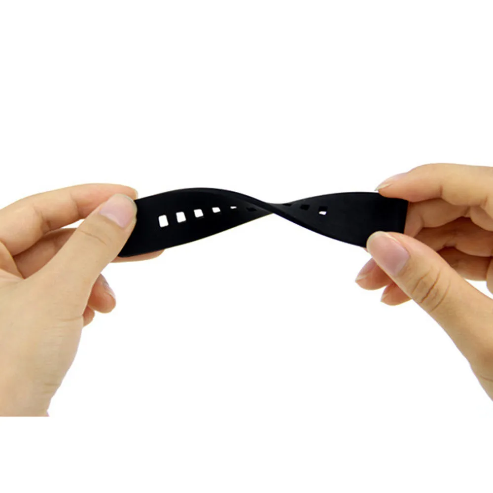 2017 г. однотонные Цвет узор силиконовый замена на смарт-браслет для Huami Amazfit умные