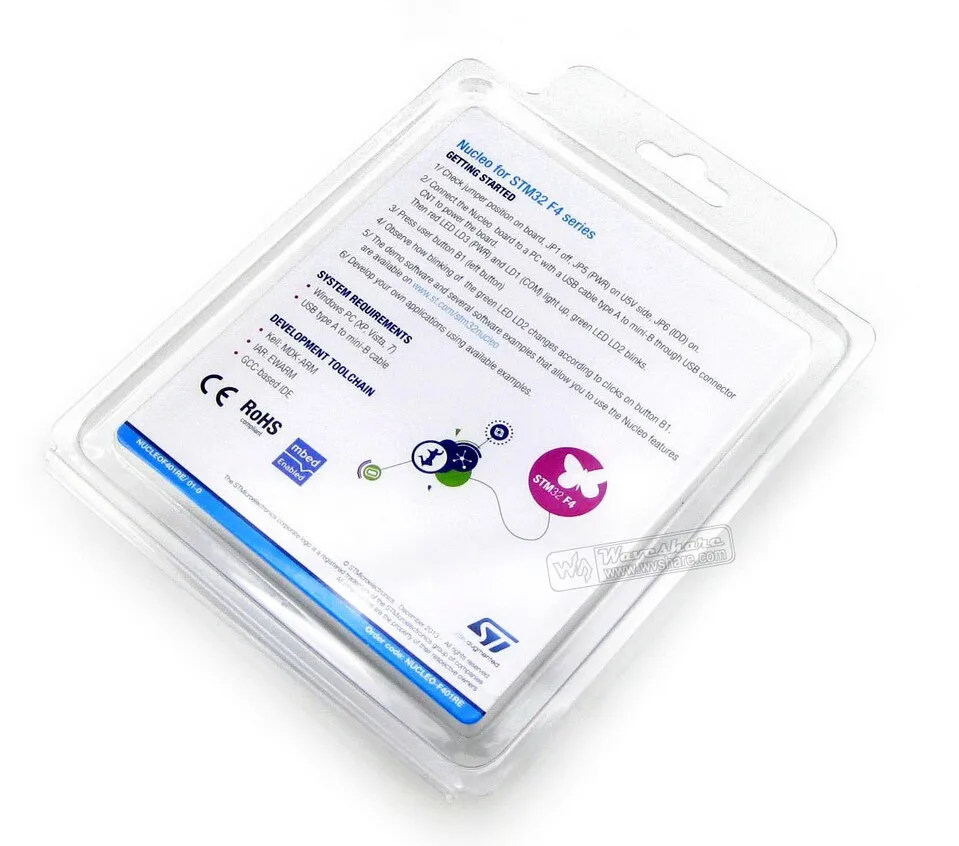 NUCLEO-F401RE Package B = NUCLEO-F401RE+ Accessory Shield +Analog Test +Music |