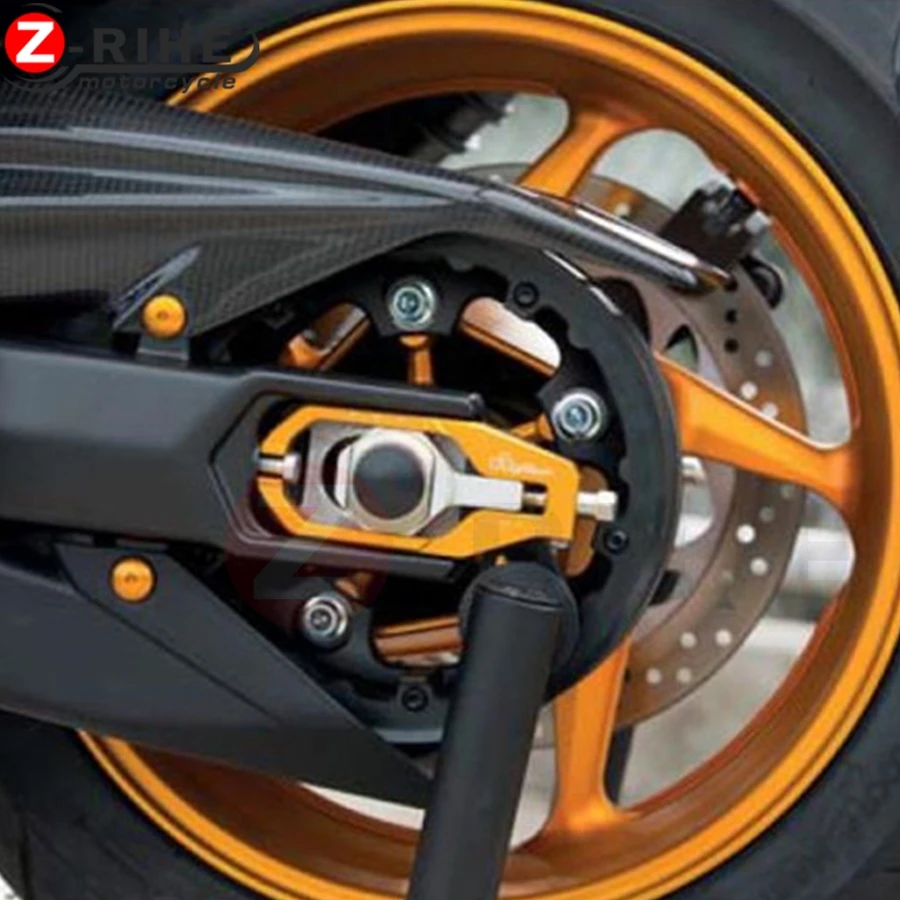Натяжитель цепи шпинделя для заднего оси мотоцикла CNC Yamaha MT 09 MT09 FZ09 FJ09 Tracer XSR900 2013