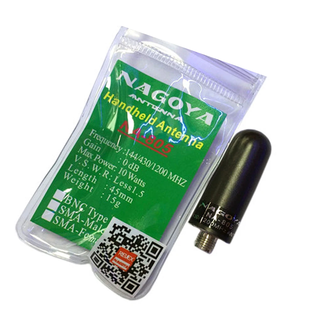 Встроенная Двухдиапазонная Мини Антенна Nagoya 144/430 МГц|mini antenna|sma-f antennawouxun radio antenna |