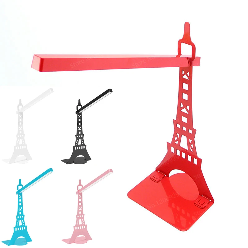 

LED Touch On/off Switch Desk Lamp Rechargeable Children Student Study Reading Foldable Led Table Lamps Lights Used as BookShelf