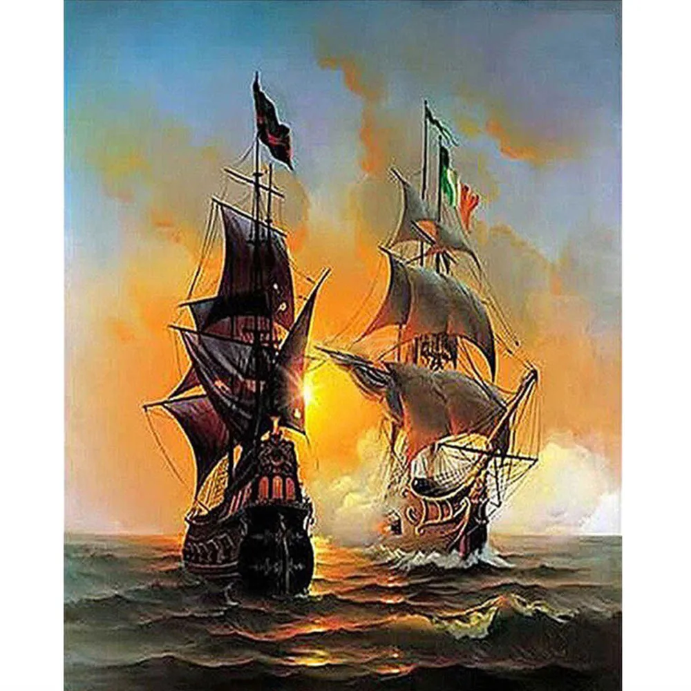 Numbered Paintings13 Пейзаж DIY краски по номерам Pintura por Numero картины по номерам Pintar por Numeros Pintura Numerada - Цвет: Numbered Paintings13