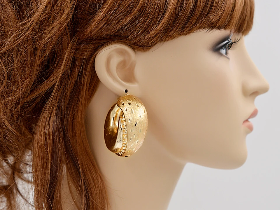 Sunny Jewelry Медные Ювелирные наборы для женщин колье серьги кулон большие круглые Ювелирные наборы для свадебных ювелирных изделий подарки