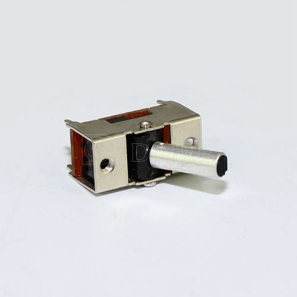 10 шт. DPDT 6PIN вкл. ВКЛ. металлический скользящий переключатель 50mA двухполюсный