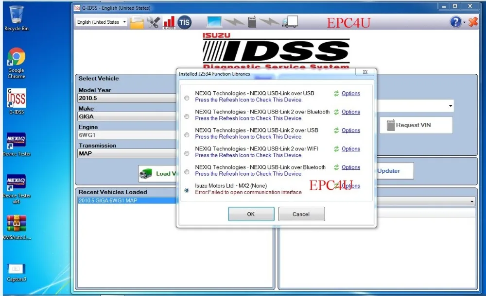 Для ISUZU грузовик диагностический комплект Panasonic CF30 ноутбук установлен Isuzu G-IDSS Export