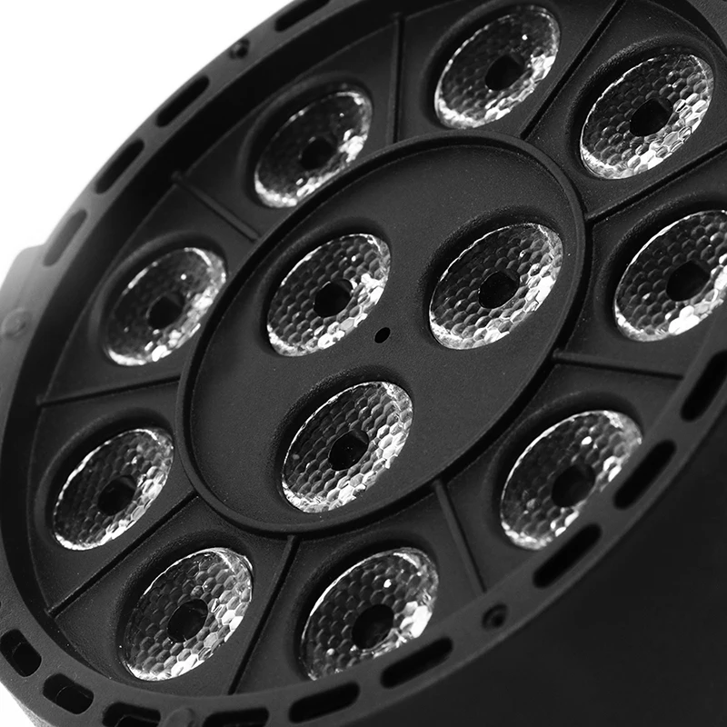 Светодиодный прожектор Par 12x3 Вт сценический с DMX512 для дискотеки диджея вечерние