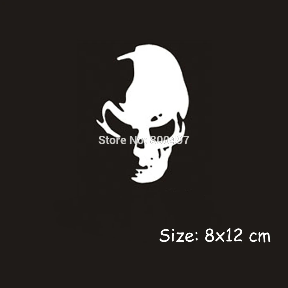 Забавные Автомобильная наклейка с черепом чехол изображением Призрачного