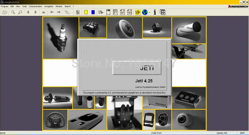JETI ForkLift (ET) V4.36 обновленный 444 [05 2021] [02 каталог запасных частей для Jungheinrich|parts