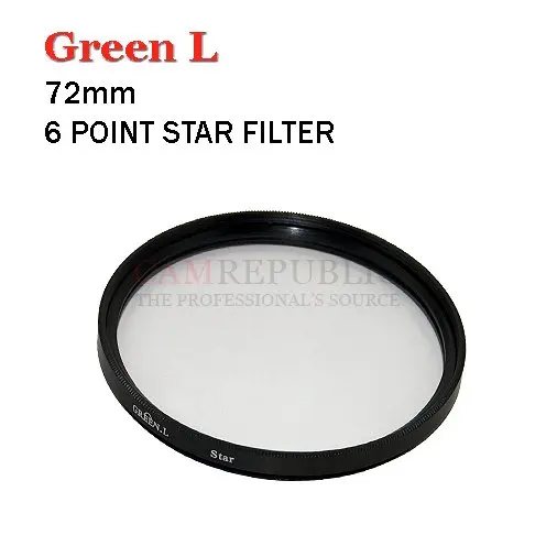 CAM REPUBLIC - High Quality 67mm Cross Star 6 Point 6PT Filter for LENS Free Shipping | Электроника