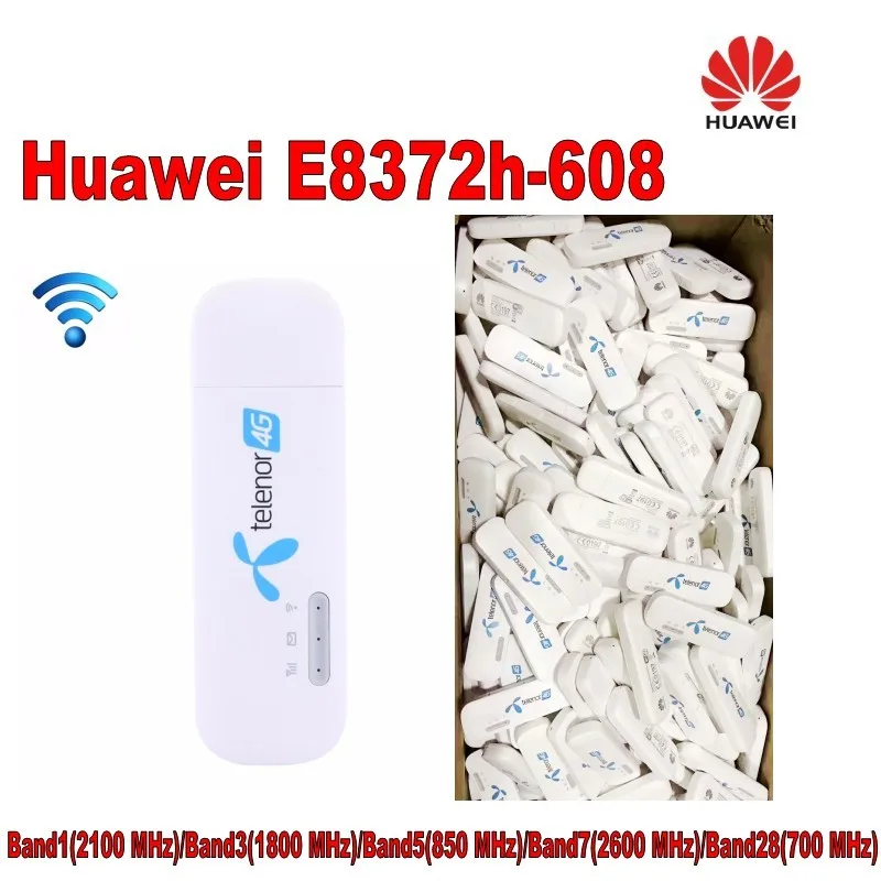 1000 шт Huawei E8372 E8372h 608 4G 150Mbps wingle USB Hotspot модем плюс 2 антенна|huawei e8372|usb antennausb 150mbps |