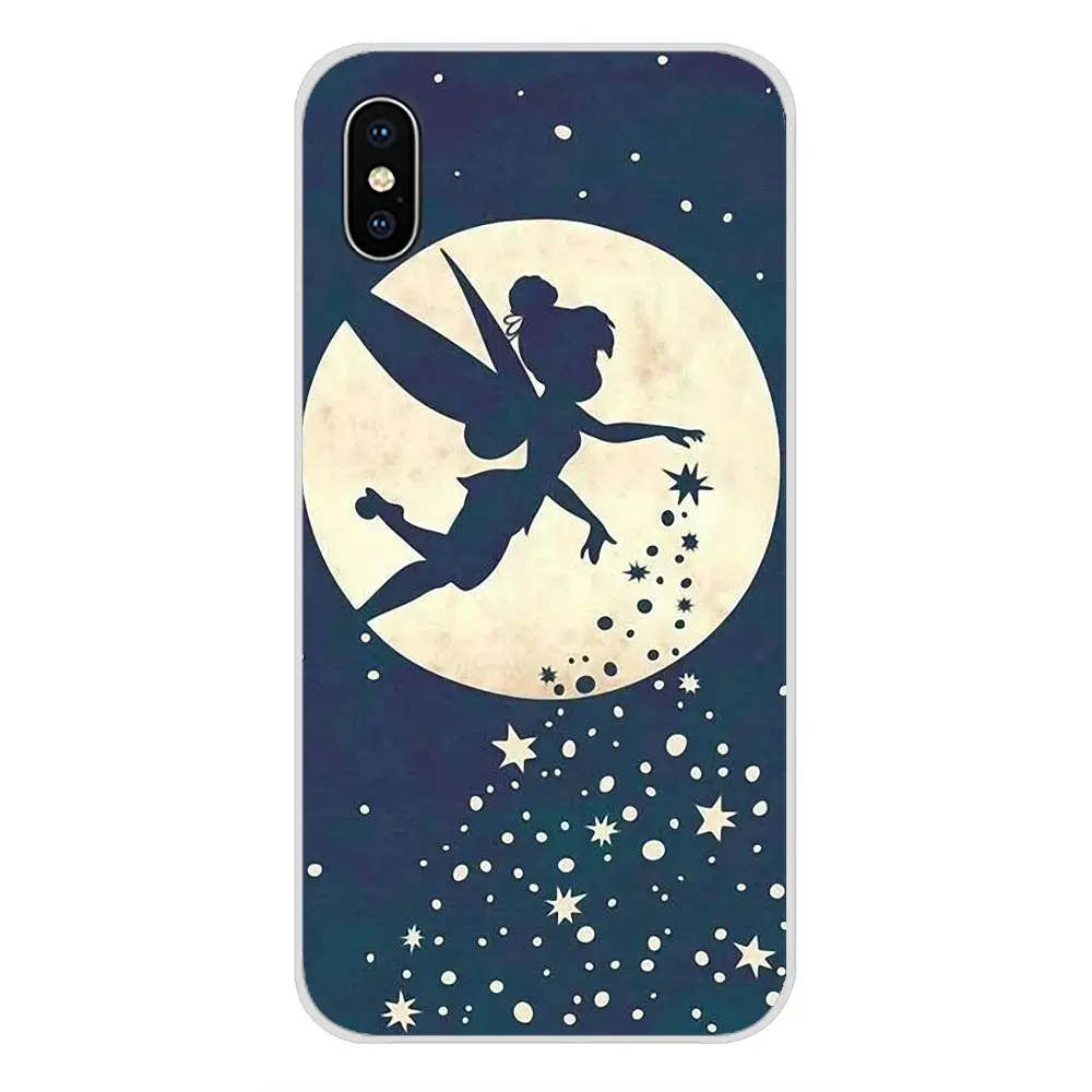 Tinkerbell в ТПУ с принтом &quotТардис (мягкий прозрачный просвечивающийся чехол Чехлы