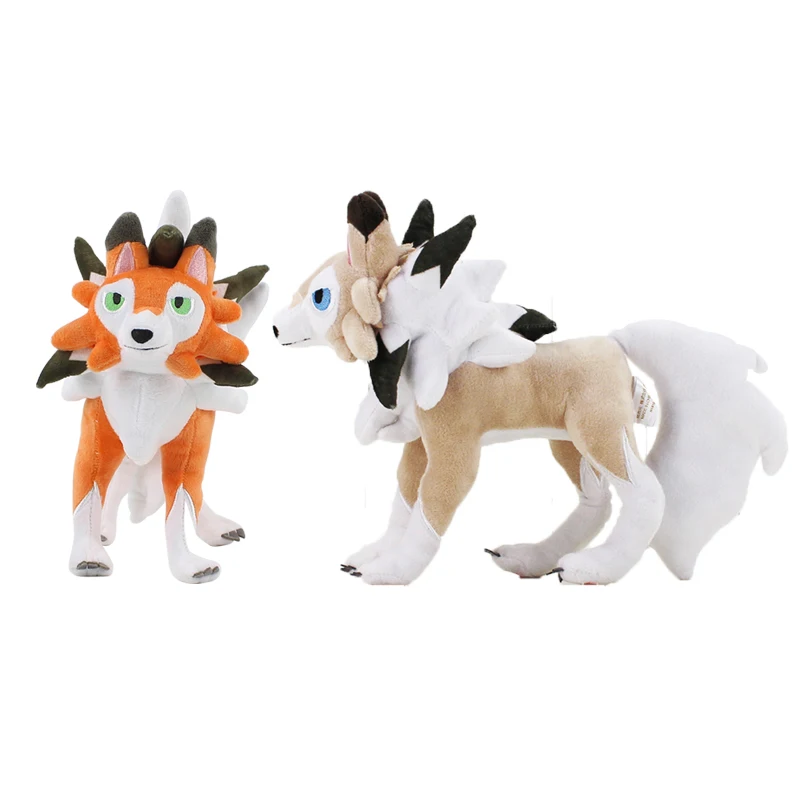 25 см Lycanroc плюшевые игрушки 7th поколения Луна волк оборотень мягкие куклы