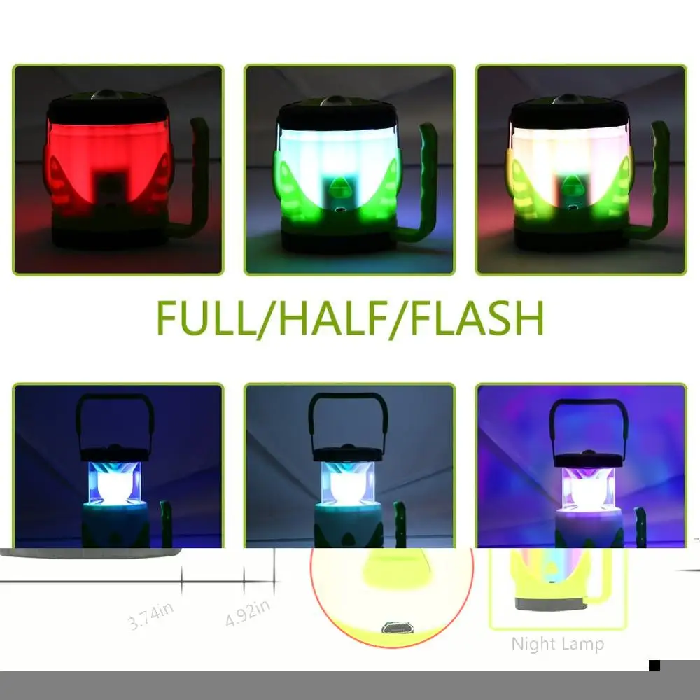 Фото Портативный светодиодный фонарь для кемпинга треугольный складной USB Портативный светодиодный фонарь для кемпинга треугольный складной USB