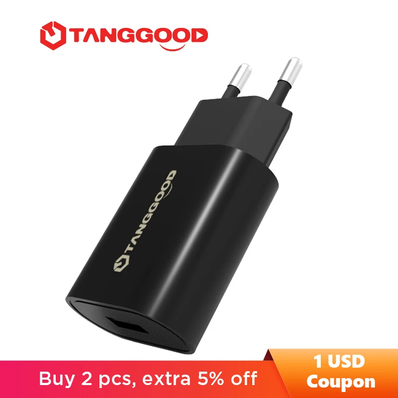 TANGGOOD USB телефон зарядное устройство Вт 18 Выход ЕС Quick Charge 3 0 QC 2 быстро для samsung Xiaomi
