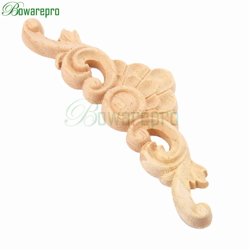 Деревянная аппликация bowarepro с резными углами 13*4 см 1 шт.|wood angle|corner anglefurniture corner |