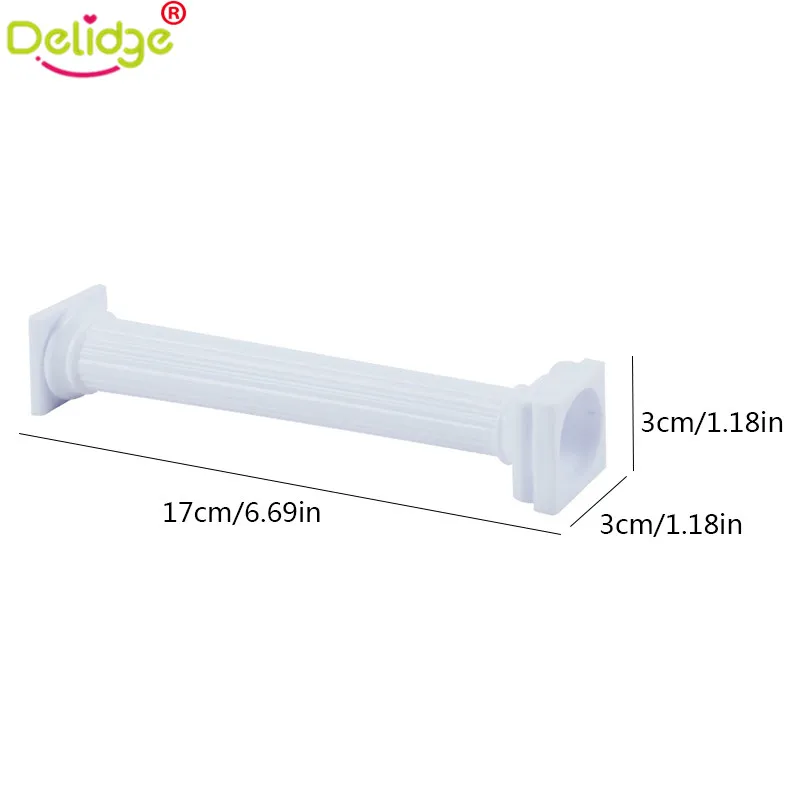 Delidge 4 шт./компл. пластиковые римские колонки для торта подставка фоторамка