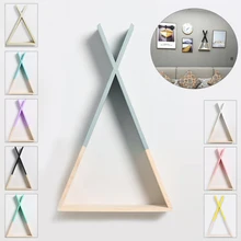 Новинка, креативная треугольная настенная рамка, полка для дома, витрина, декоративная стойка для гостиной, спальни, детской комнаты, ремесла, стеллаж для хранения