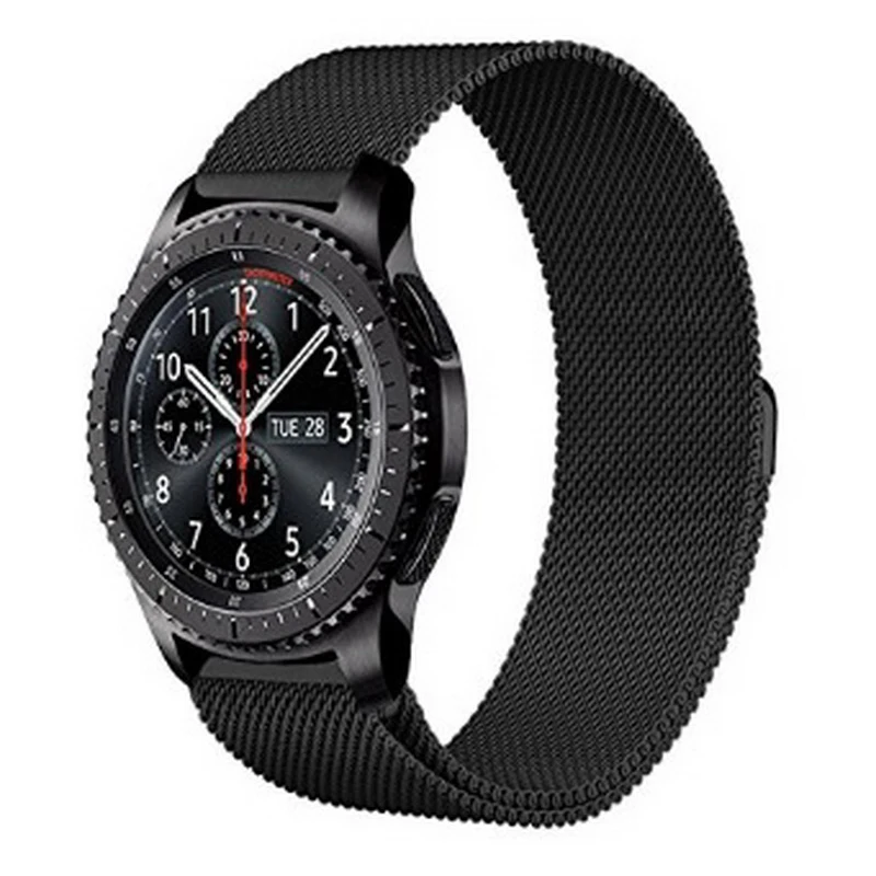Металлический браслет из нержавеющей стали 22 мм для Samsung Gear S3 Frontier/Классическая