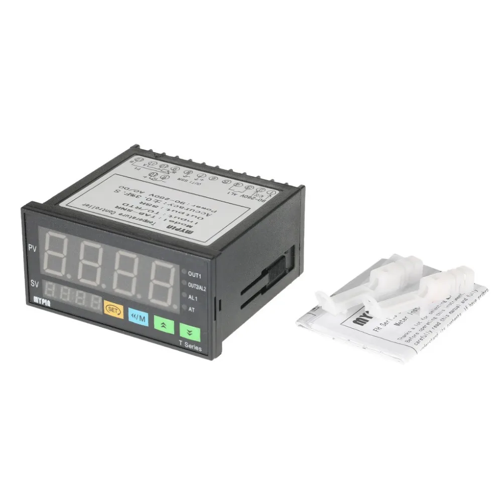 TA8-SNR термометр MYPIN 90-265 в AC/DC двойной светодиодный цифровой F/C PID регулятор