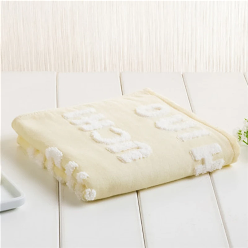 Hotel plain coloured towels for men and women jacquard | Дом и сад