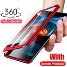 360 полный защитный чехол для телефона для Samsung A51 A71 A21S A31 A41 A70 A50 A40 A30 Примечание 20 Ультра S10 плюс S10e S9 S8 Coque