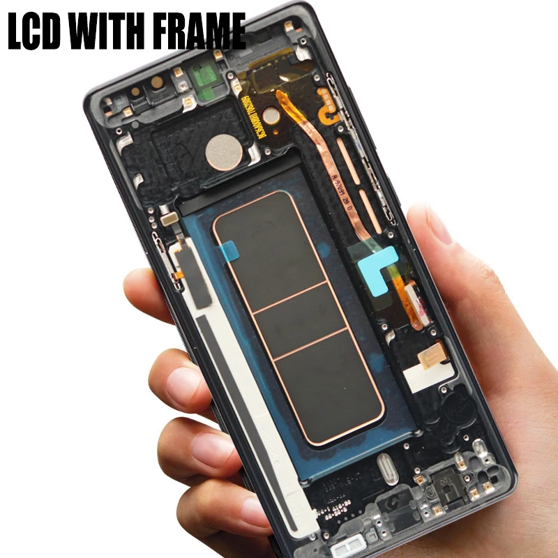 Новый оригинальный 6 3 &quotсупер AMOLED сервисный набор LCD для SAMSUNG GALAXY Note 8 Note8 дисплей