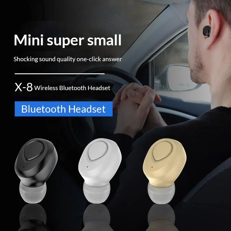 AIFFECT Mini TWS настоящие беспроводные Bluetooth наушники стерео Спортивная гарнитура с 500