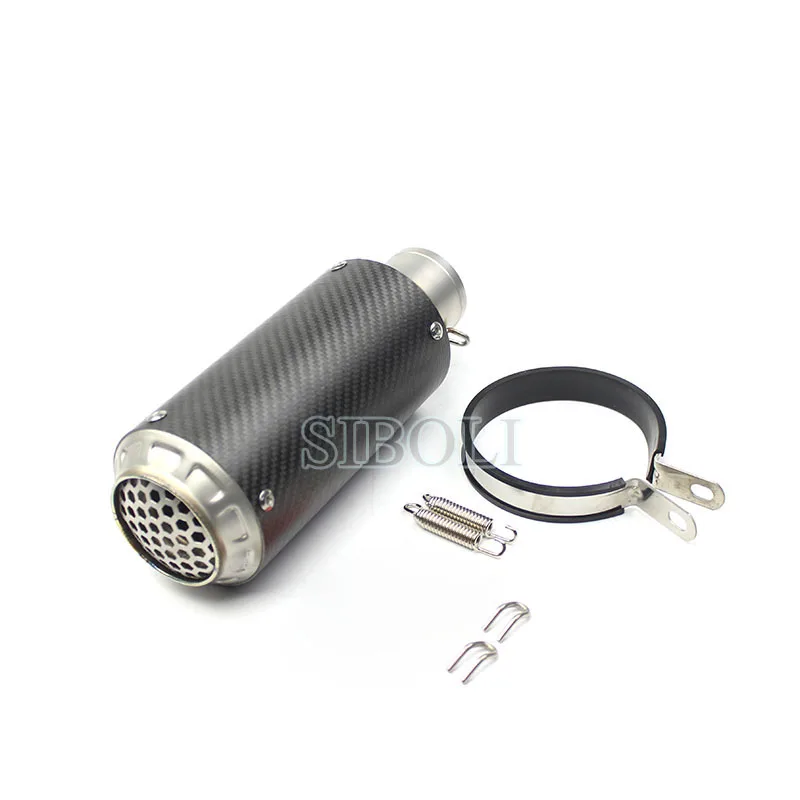 51 мм Универсальный мотоцикл Выхлопная Модифицированная круглая сетка глушитель