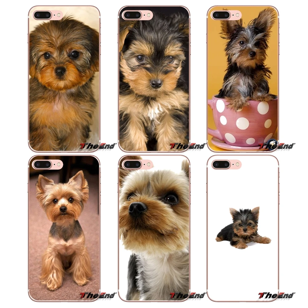 Для Samsung Galaxy J1 J2 J3 J5 J7 A3 A5 A7 2015 2016 2017 J330 J530 J730 прозрачный ТПУ чехол I Love My Yorkie dog