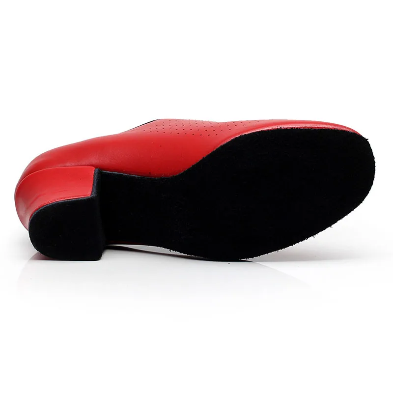red whole suede sole USHINE/BD-83 каблук 5 см; мягкая обувь для танцев из натуральной кожи ча; Обувь для бальных и латиноамериканских танцев; женская обувь; BD - Цвет: red whole suede sole