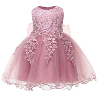baby girls princess dress elegant toddler girl flower 1 years birthday party lace ball gown vestidos kids embroidered dresses