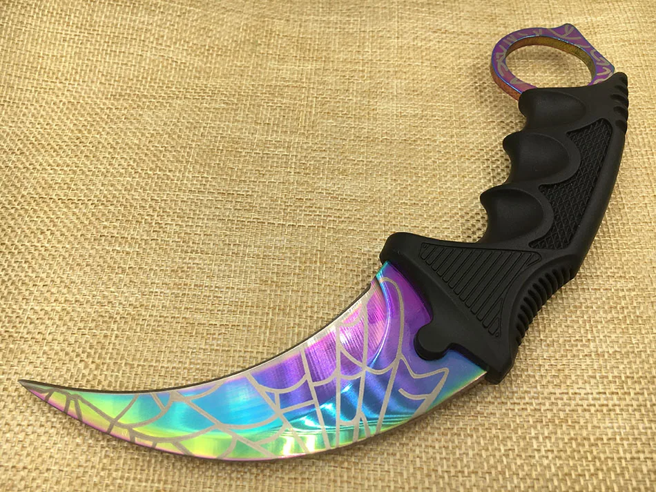 CS Go Counter Strike Коготь Karambit Ножи Средства ухода за кожей Шеи с оболочкой зуб тигра