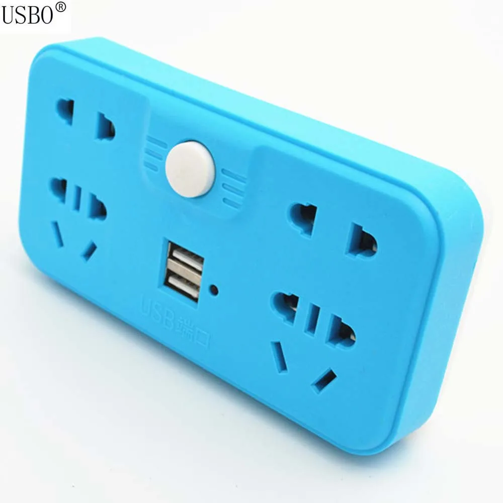 Многофункциональный портативный адаптер питания для дома и путешествий 10 А 250