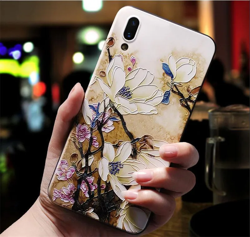H57 Роскошный 3D силиконовый чехол для iPhone 6 7 6S 8 Plus 5S SE X XS MAX XR противоударный цветочный чехол для телефона для iPhone7 5 Чехол для девочки - Цвет: H57