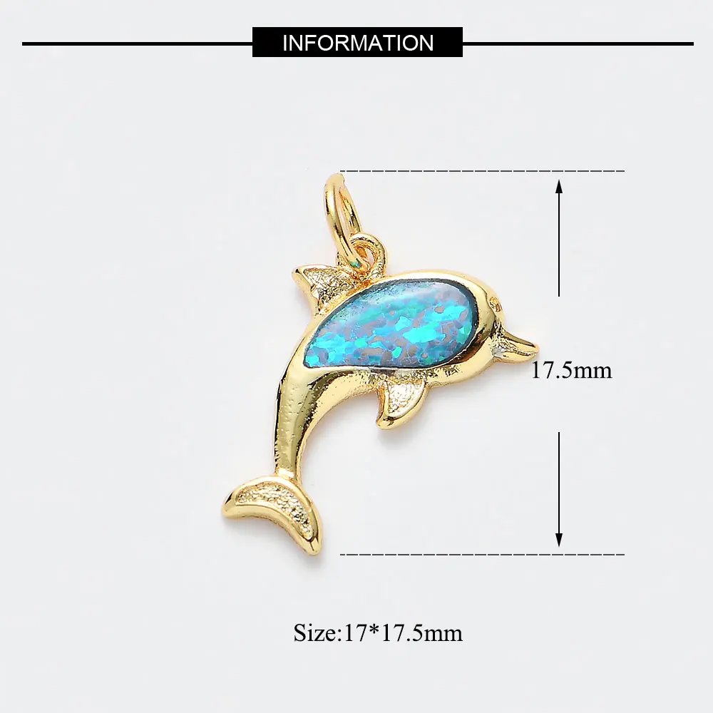 Набор подвесок с медным Цирконом opel precious seahorse подвеска с изображением дельфина 3 шт./партия SLFA037-39