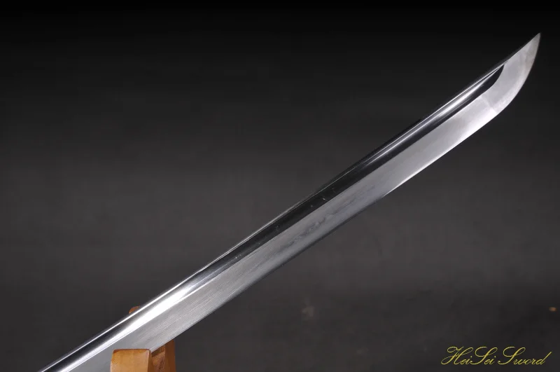 Ручной ковки Катана сложенном Сталь глины-закаленное меч самурая острое оружие
