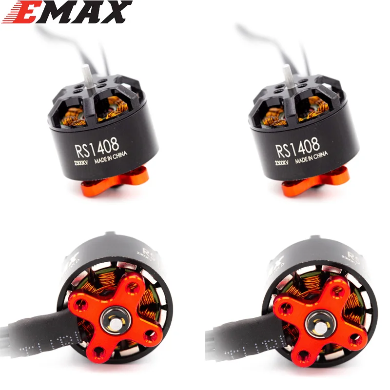 Мотор гоночный 4 шт./лот Emax RS1408 2300KV 3600KV для вертолета на дистанционном управлении