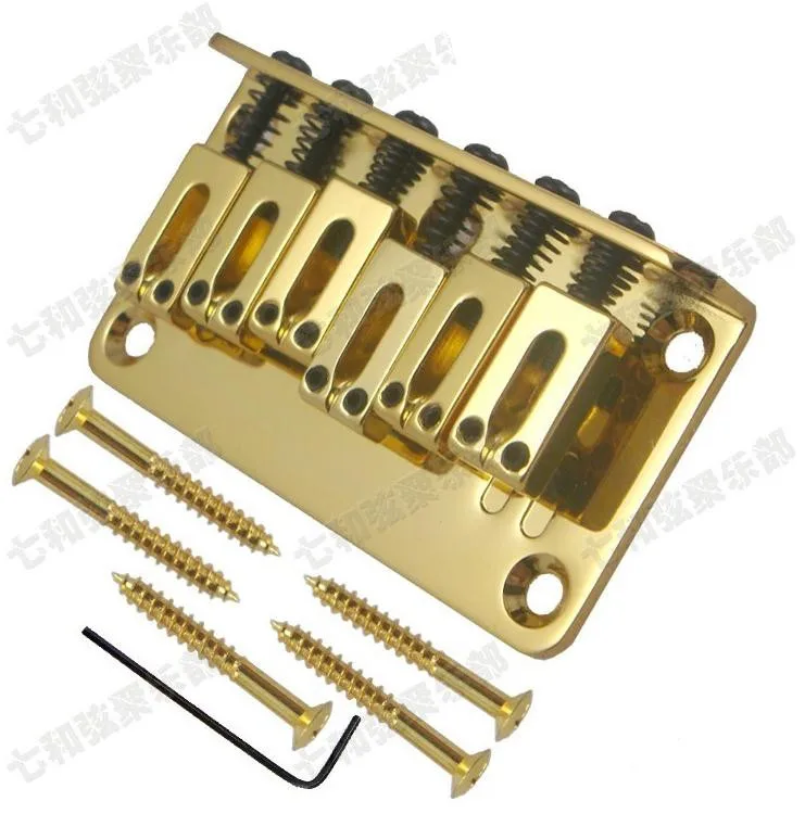 Запчасти для гитары золотые Струны седло твердый хвост верхняя нагрузка мост