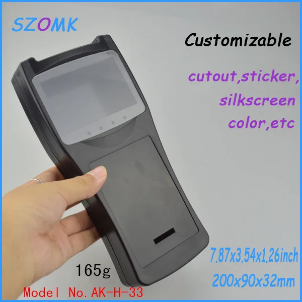 1 шт., пластиковый портативный корпус 200*90*32mm7. 87*3,54*1,26 дюймов Электроника пластиковый распределительный ящик пластиковый корпус