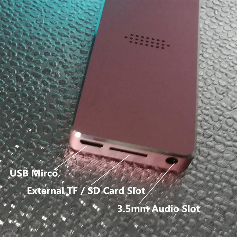 Спортивная музыка Hi-Fi MP3 MP4 плеер 100% дюйма Встроенная память 4 Гб ЖК-дисплей 1 8