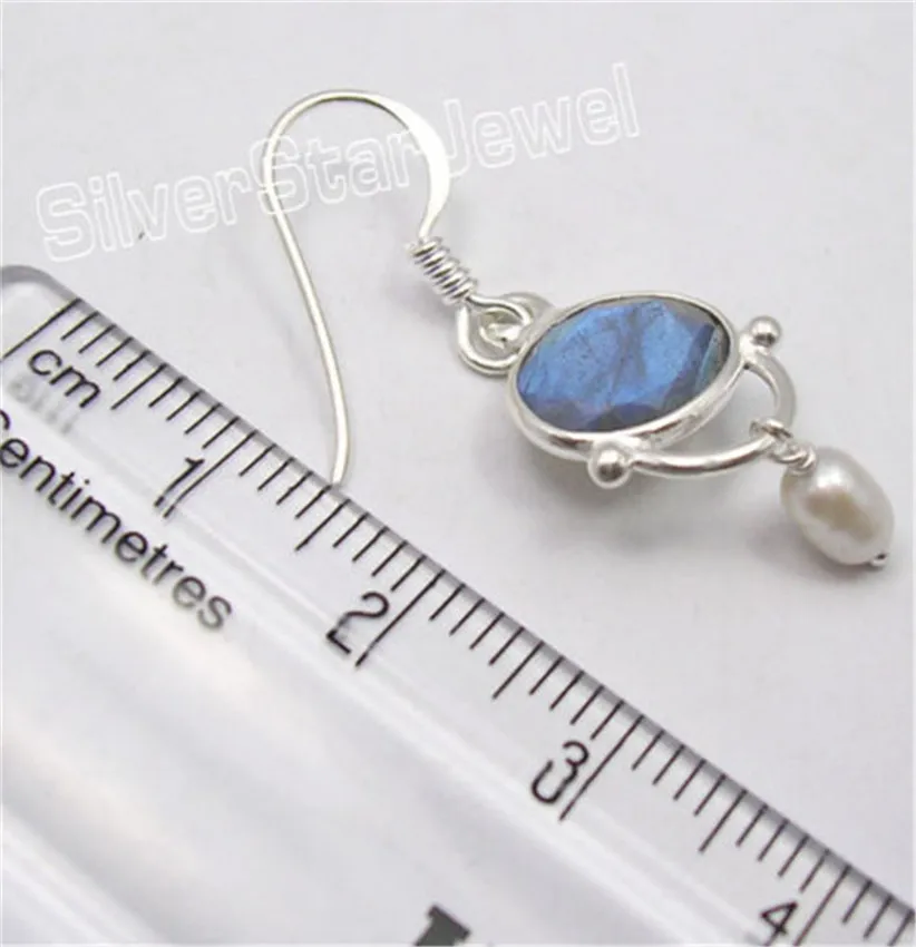 Chanti Международные серьги лабрадорит и другие вариации драгоценных камней