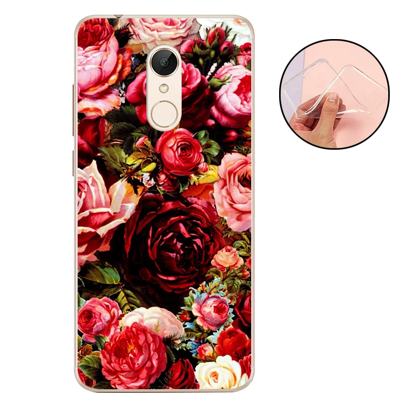 ADHWCT Чехол из ТПУ для Xiaomi Redmi 5 plus, чехол на заднюю панель для Xiaomi Redmi 5, чехол для Xiaomi Redmi 5 plus, защитный чехол для телефона, чехол s - Цвет: ADHWCT